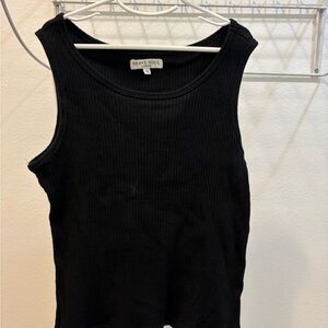 Brave Soul Classic Black Tank Top Med made in London